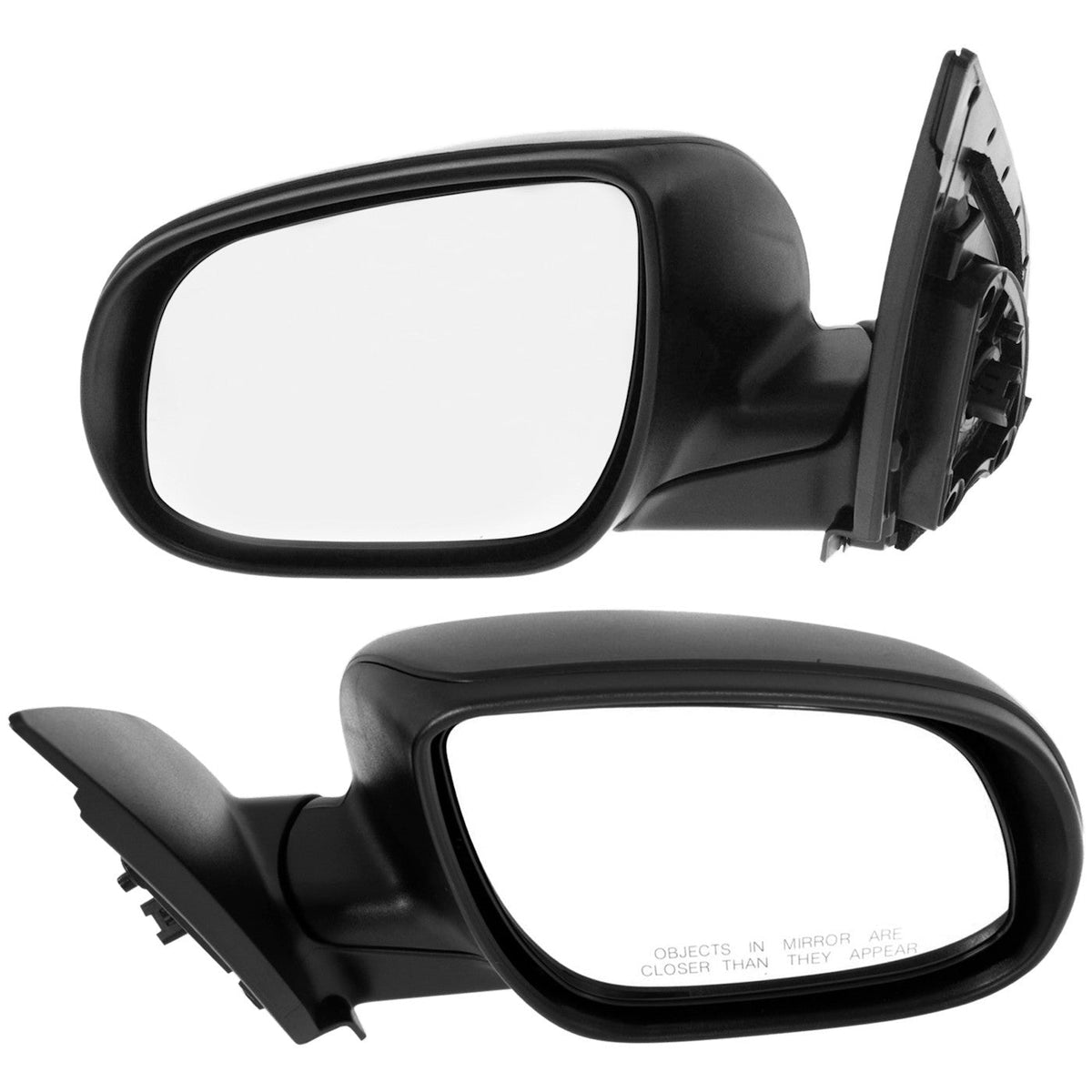Set of 2 Heated Mirrors for Sedan Left Right