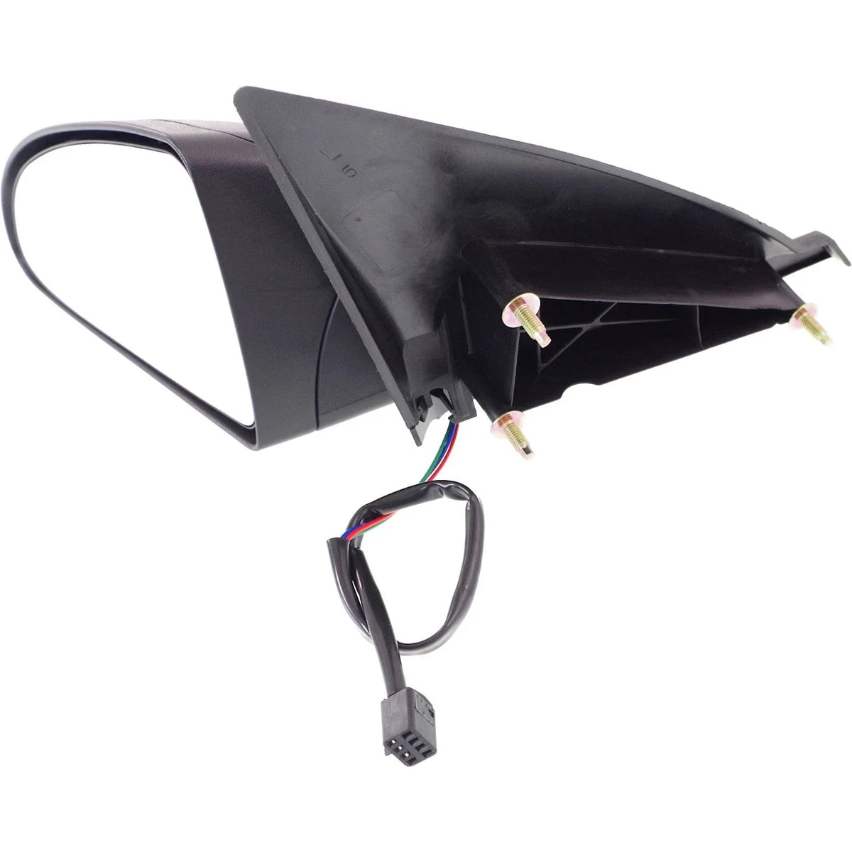 Black Manual Folding Power Mirror for 2004-2008 Chevrolet Malibu Left