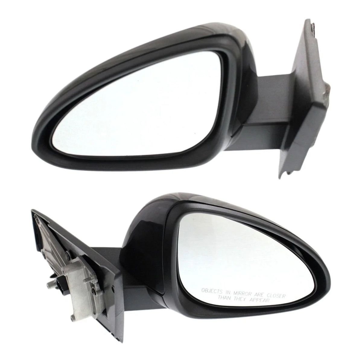 Manual Folding Power Mirror Pair (Paintable) for Chevrolet Spark 2013-2015