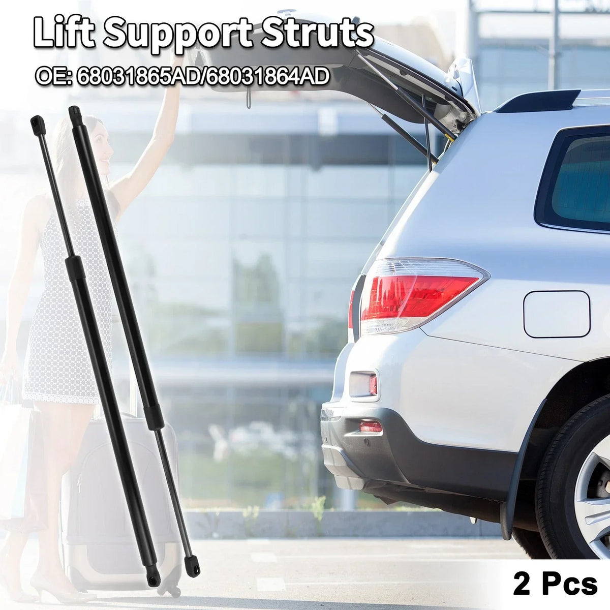 Rear Hatch Lift Struts for 2011-2018 Dodge Durango