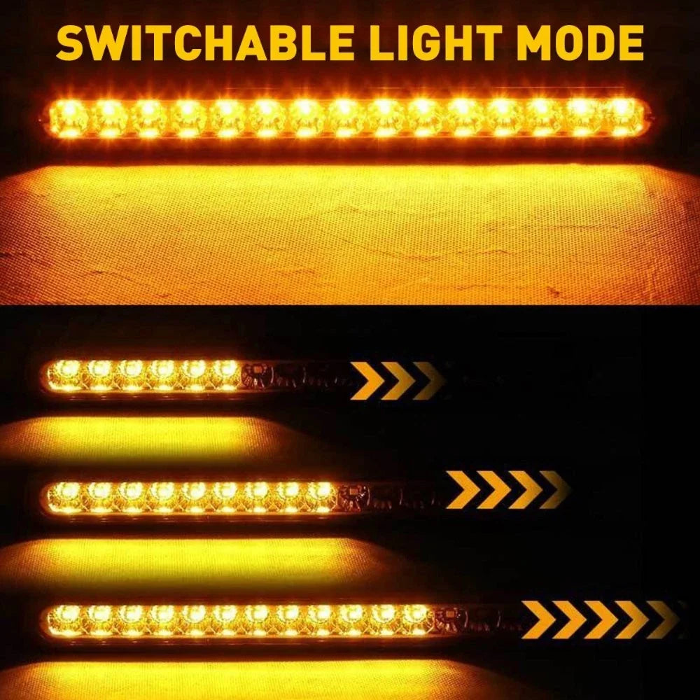 Flowing LED Turn Signal Brake Lights for Truck - 2 Pack