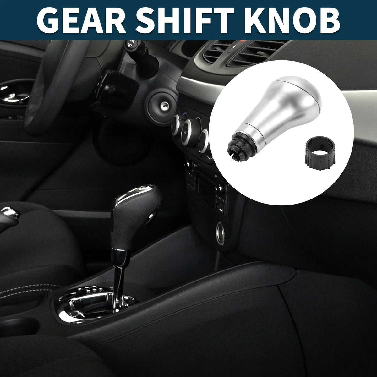 6 Speed Manual Gear Shifter Knob for Mercedes-Benz C-Class 2000-2014