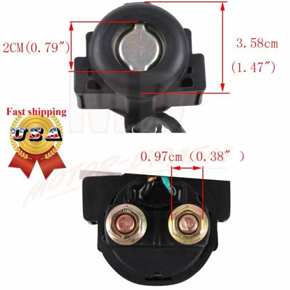 Relay Solenoid Starter for Yamaha YFM350 Wolverine 1996-2005