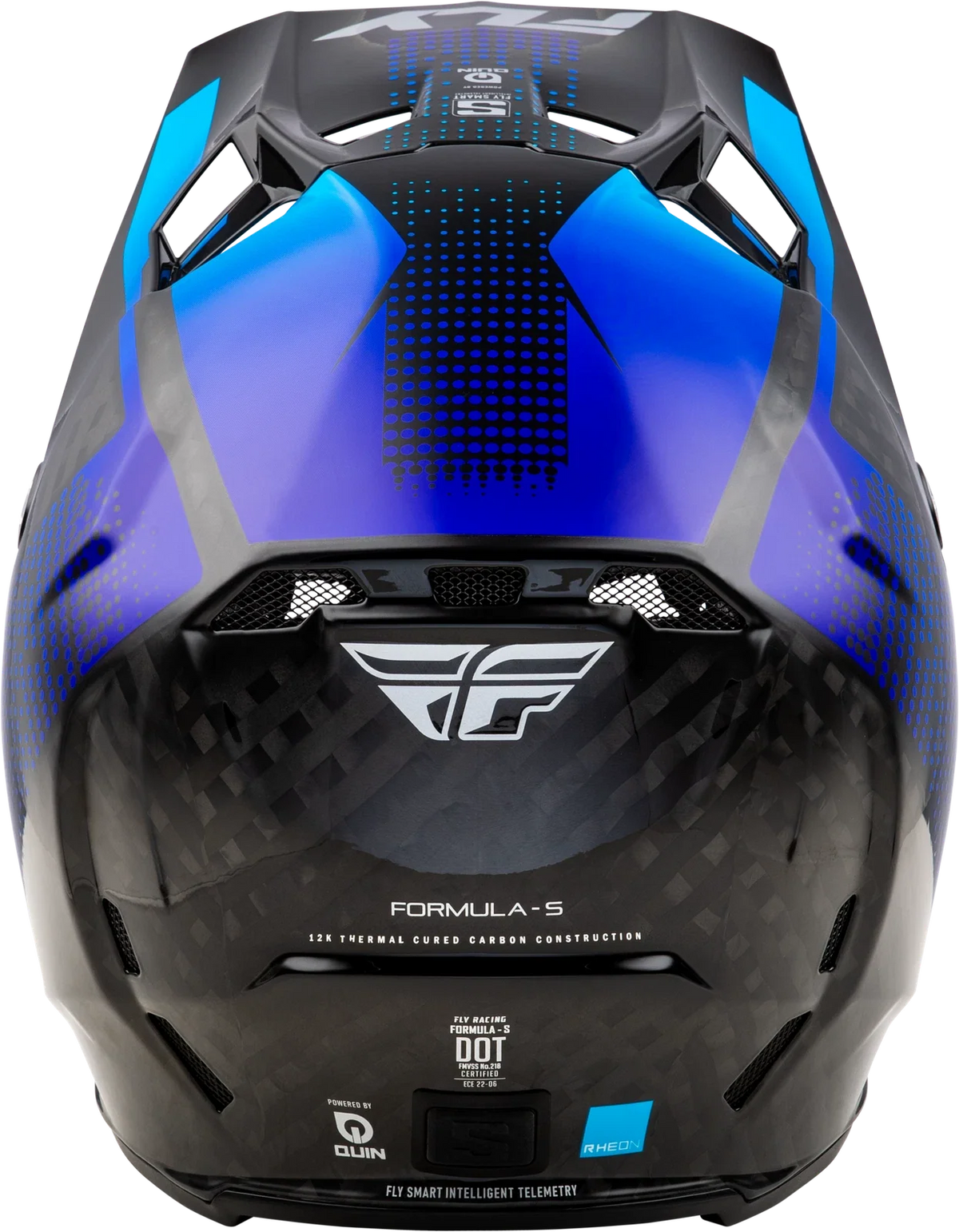 Fly Racing Formula S Carbon Protocol Helmet for Offroad (Small)