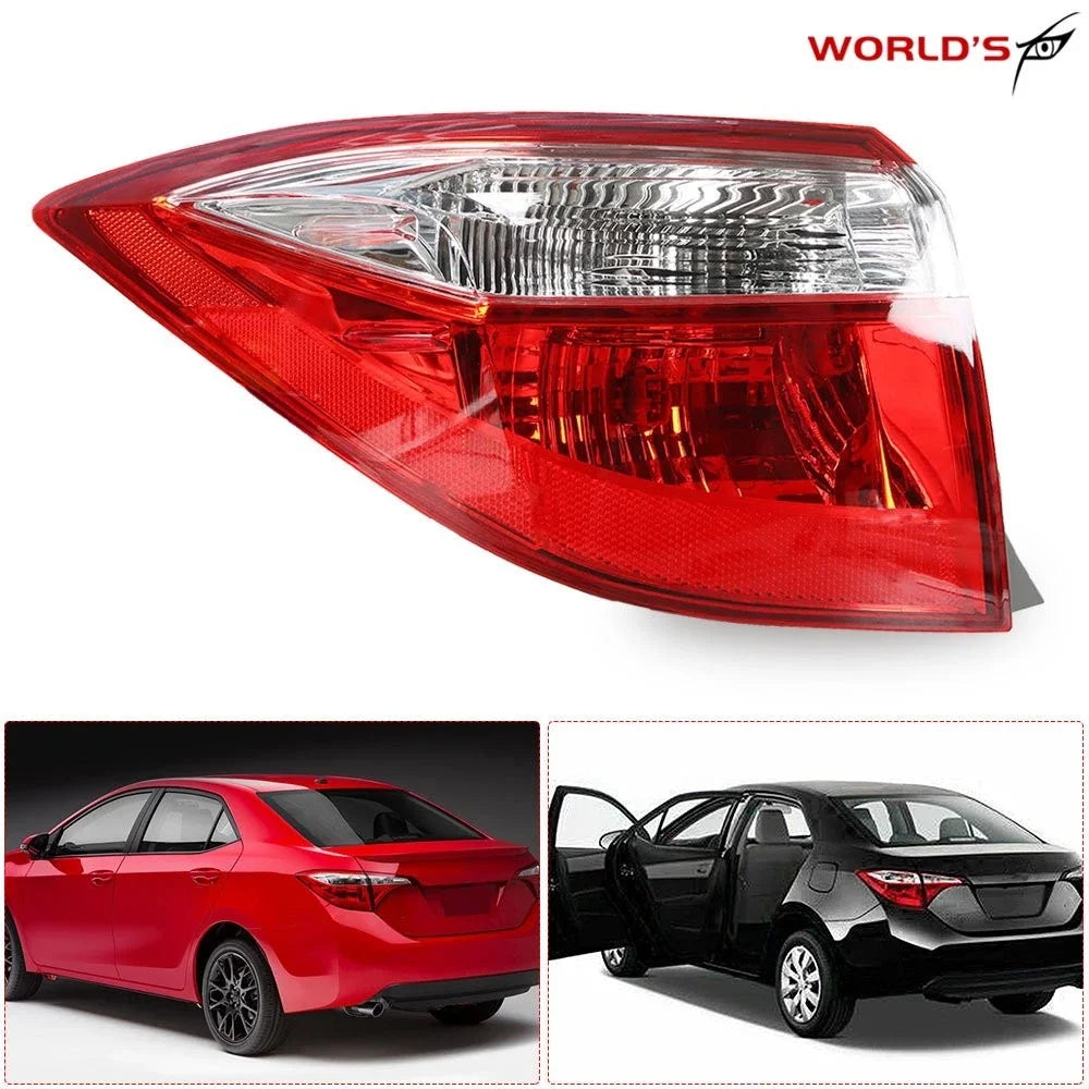 Tail Light Assembly for Toyota Corolla (2014–2016) Red