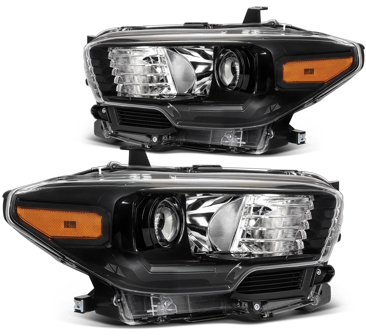 Front Pair of Halogen Headlights for Toyota Tacoma (2016-2023)
