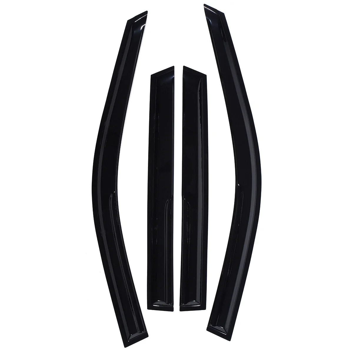 4-Piece Window Visor Set for Jeep Grand Cherokee 2011 to 2021