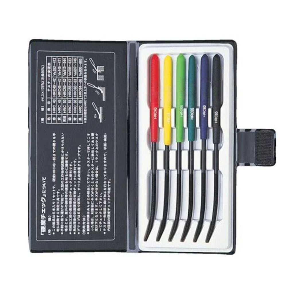 6 Piece Hardness Testing Kit for HRC40 and HRC65