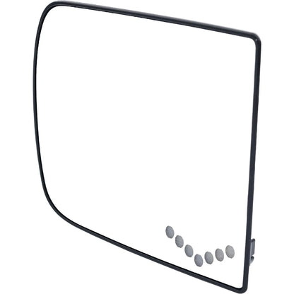 Left Side Heated Mirror Glass for Chevy Suburban Yukon Driver