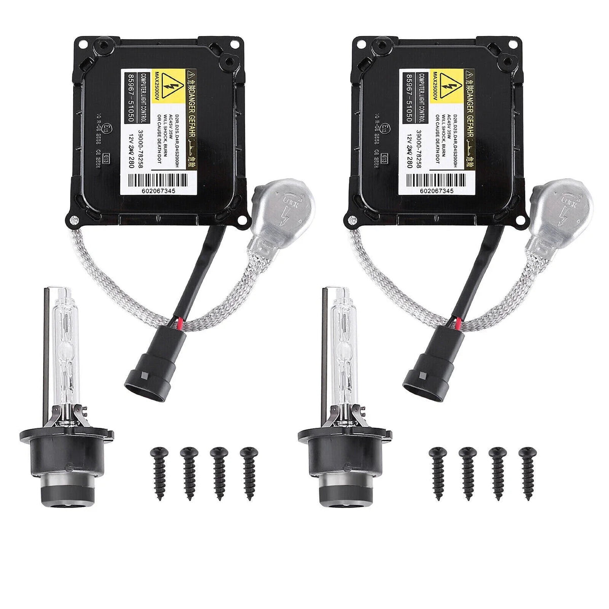 HID Headlight Ballast Control Module Set (2X) for Toyota Prius 2005-2009