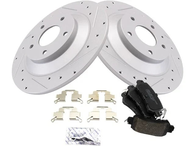 Rear Brake Pad and Rotor Kit for Mazda CX-5 (2013–2015) GX927KH