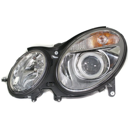 Halogen Headlight Set LH RH for Mercedes Benz E320 E350 E500 E55 AMG (2003–2006)