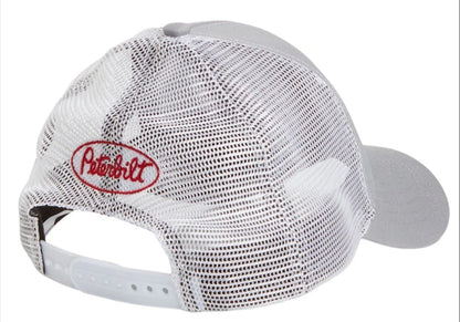 Rubber Patch Trucker Mesh Cap for Peterbilt Trucks (All Years)