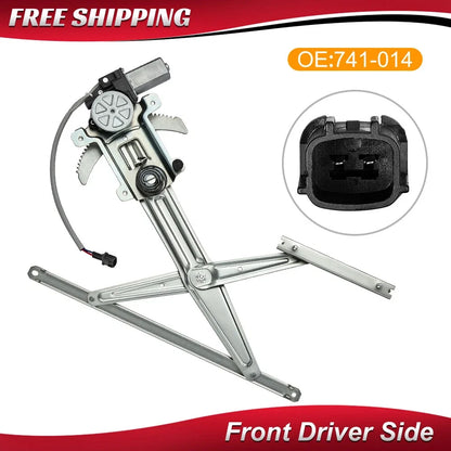 Front Driver Side Window Motor and Regulator for 2004-2012 GMC Canyon