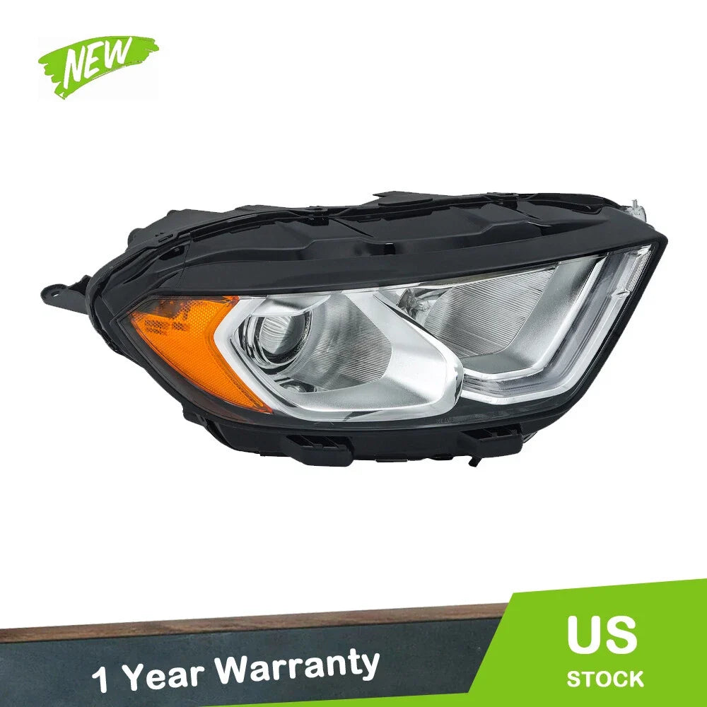 Chrome Halogen Headlight with DRL for Ford EcoSport (2018–2023)
