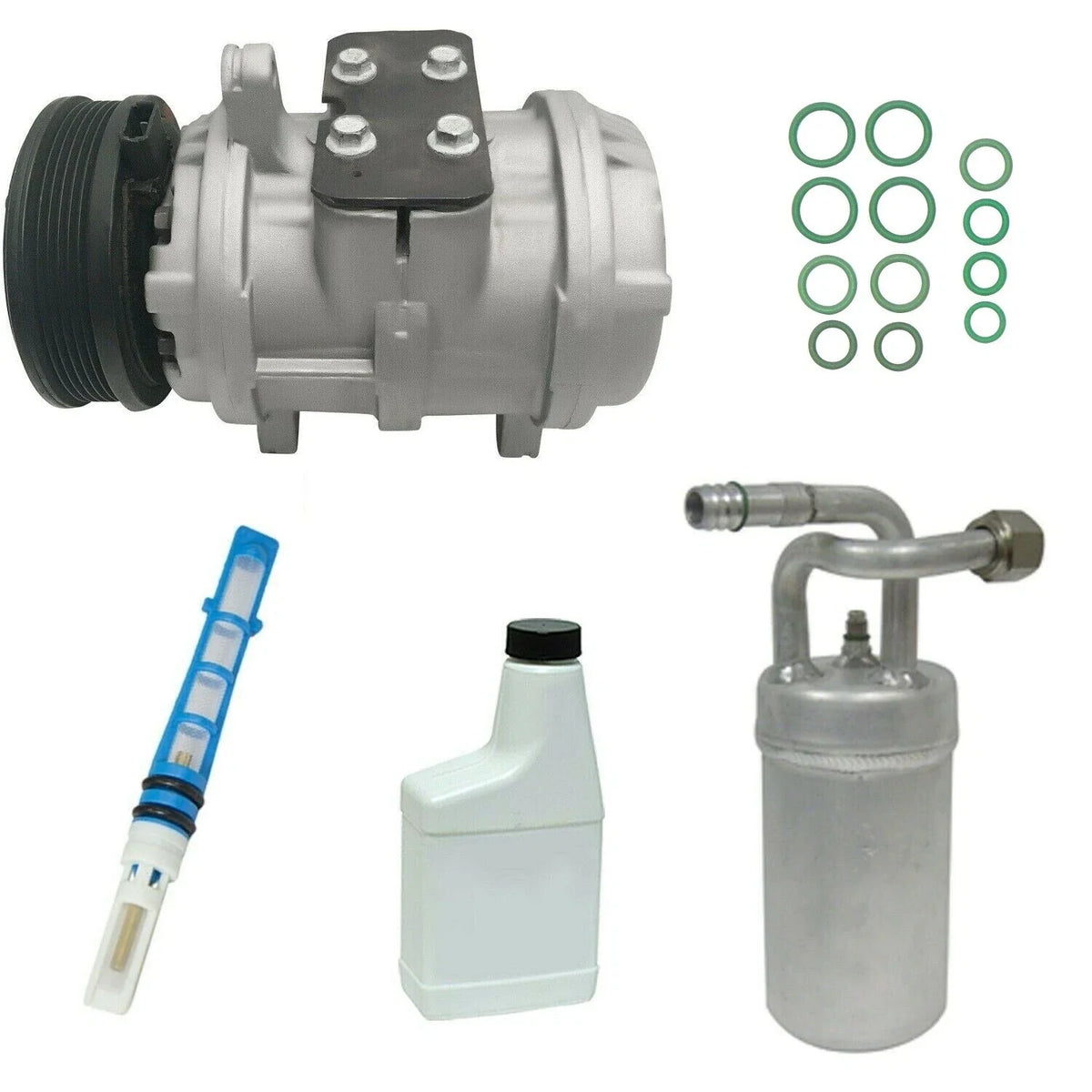 A C Compressor Kit Replacement for Nissan Micra K12 (2003–2010)