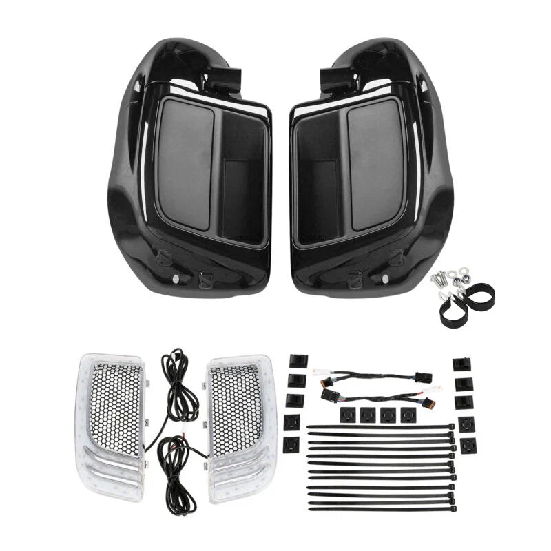 Lower Fairing Speaker Pod with Signal Light for Harley Touring (2014-2024)