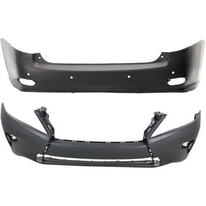 Bumper Covers Set of 2 for Lexus RX350 RX450h (2013–2015)