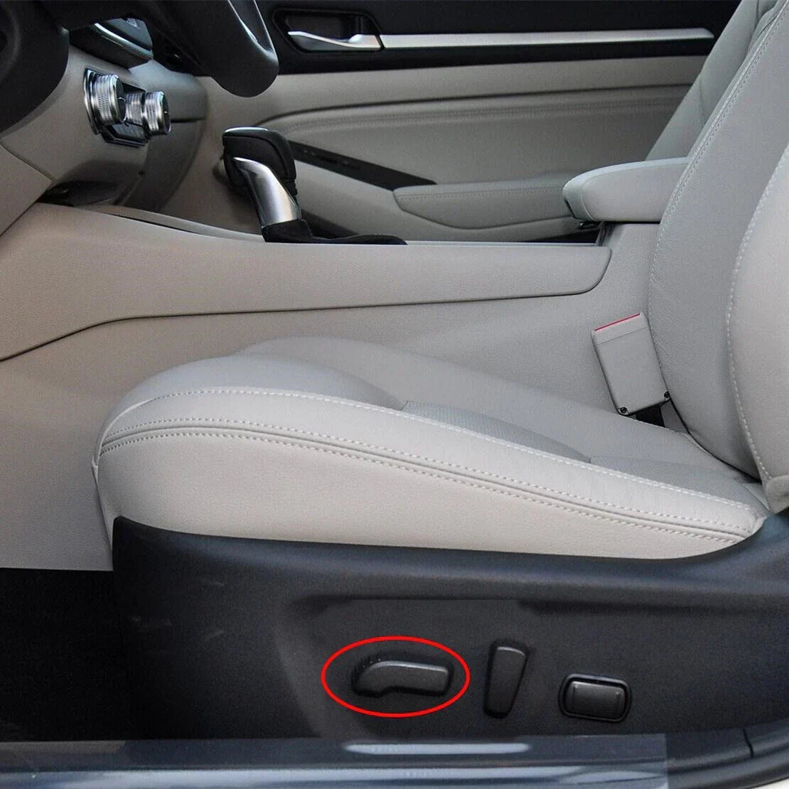Backrest Adjust Switch Button Cover for Nissan Altima 2013-2018