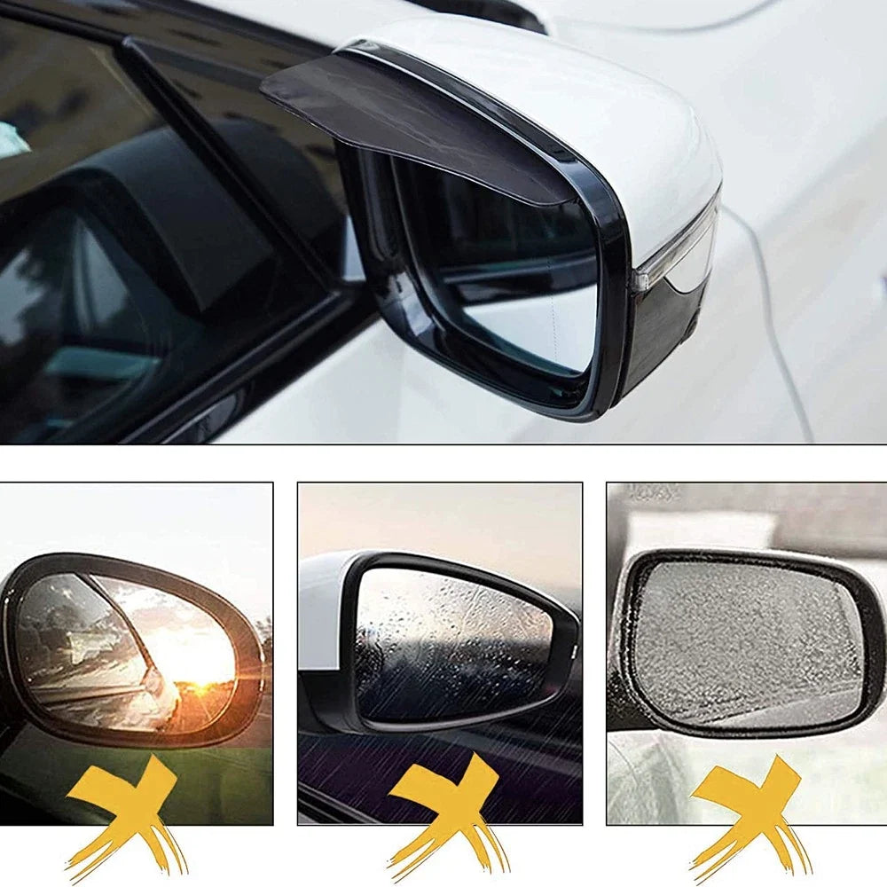 Rear Side Rain Mirror Eyebrow Guard for Car V