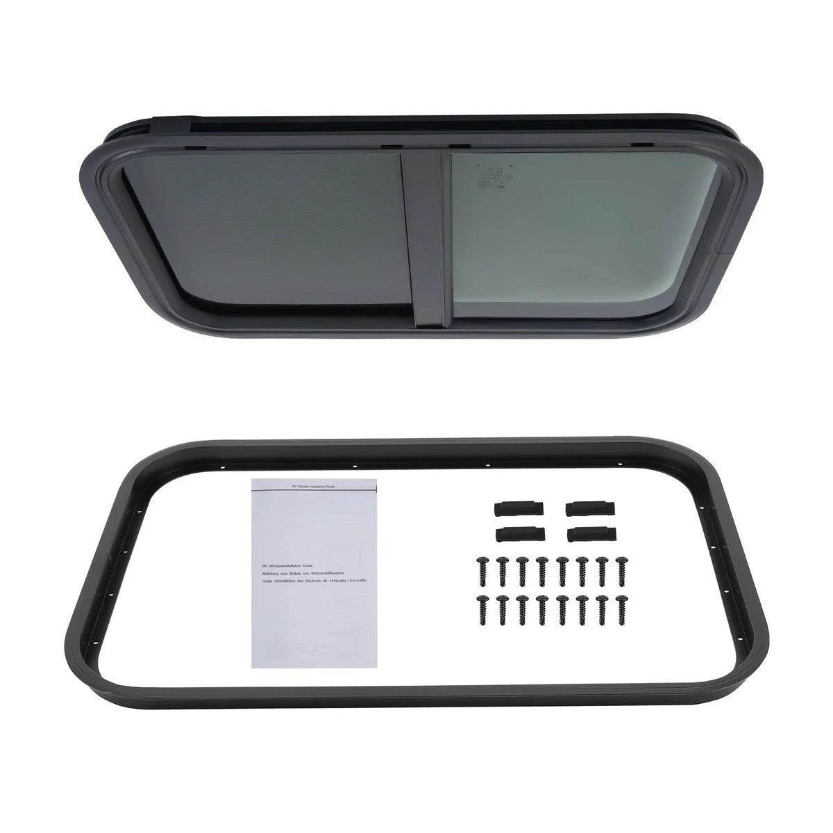 24" x 15" Horizontal RV Window for RV/Camper/Trailer (Fits Various Models)