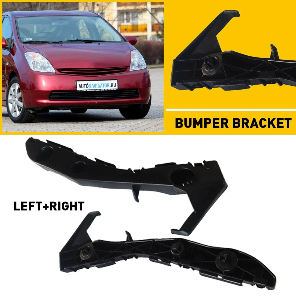 Front Retainer Brackets for Bumper Cover - Set of 2 - 2004-2009 Prius