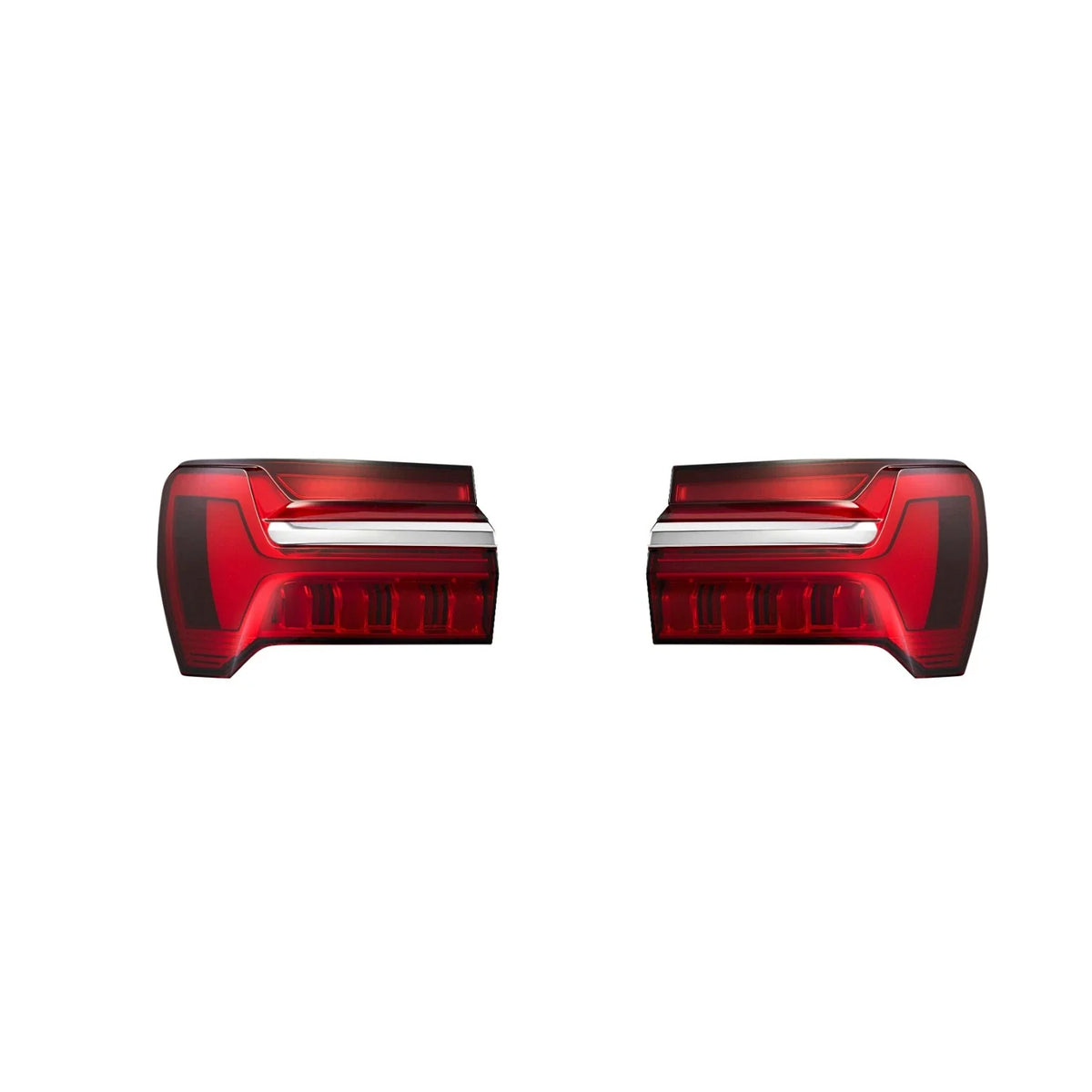 Set of 2 Outer Tail Light Lamps for Audi A6 Quattro S6 (2012–2018)