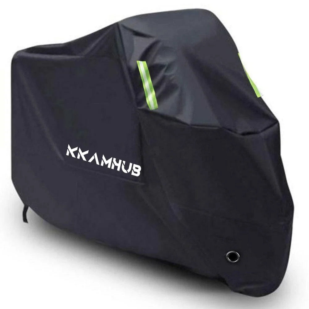 XL Motorcycle Waterproof Cover for Universal Models (UV Rain Dust Protector)