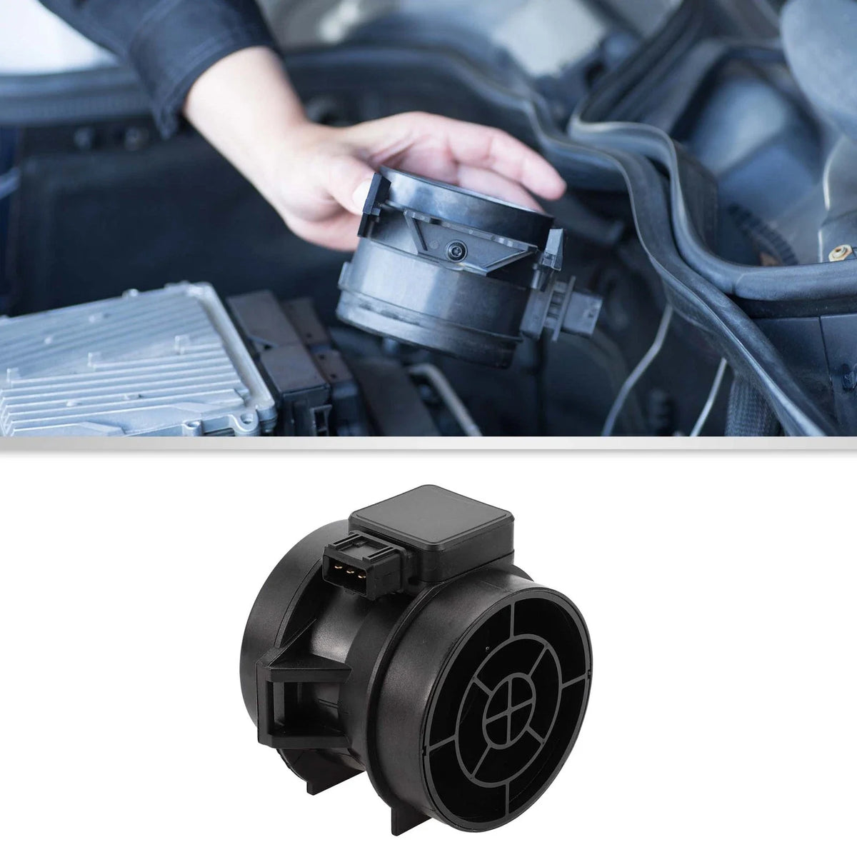 Mass Air Flow Sensor Assembly for Hyundai Santa Fe (2001–2005) No.2816437200