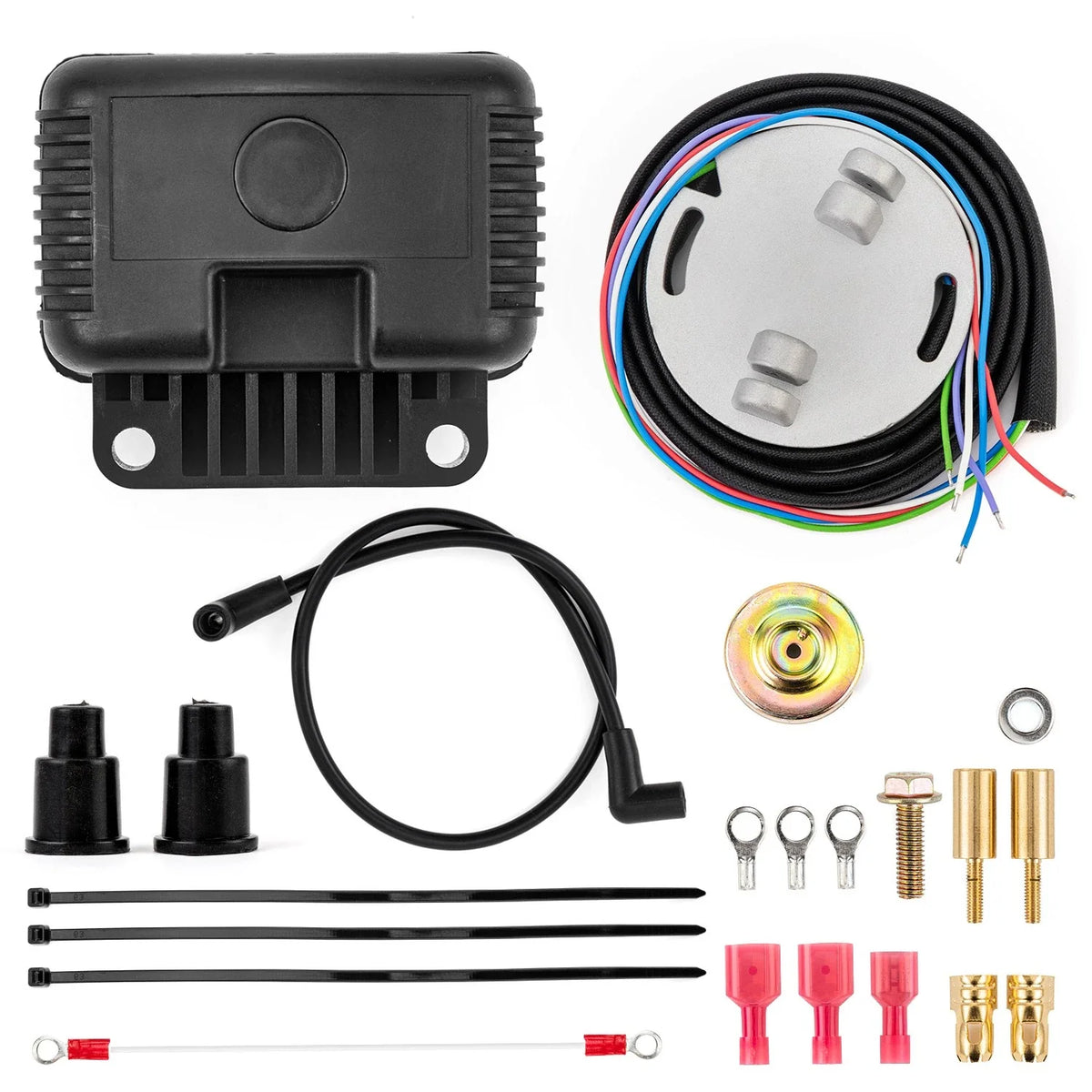 Single Fire Ignition Coil Kit for Harley Big Twin & XL Evo