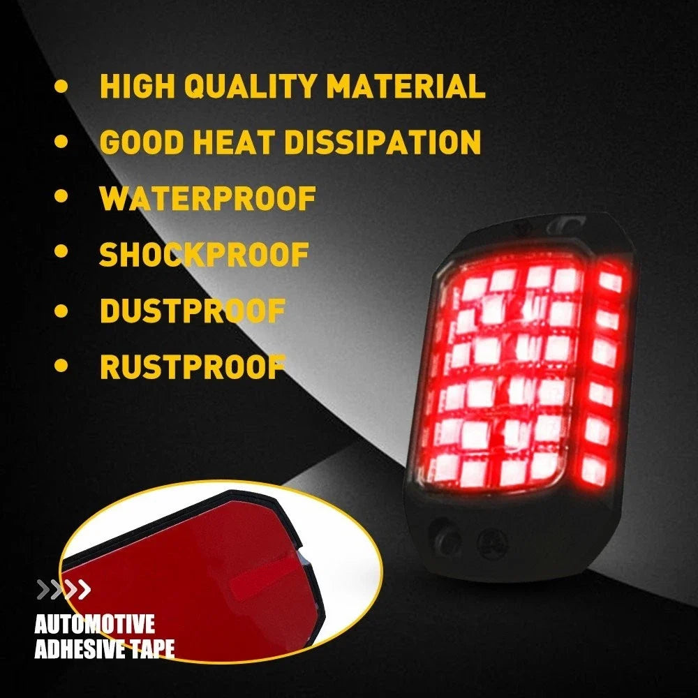 Chassis Ambient Light Kit, 36 LED Red, 8pcs for GM V