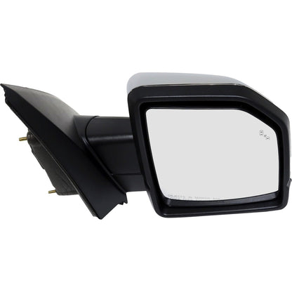 Chrome Memory Right Power Mirror for Ford F-150 (2015–2018)