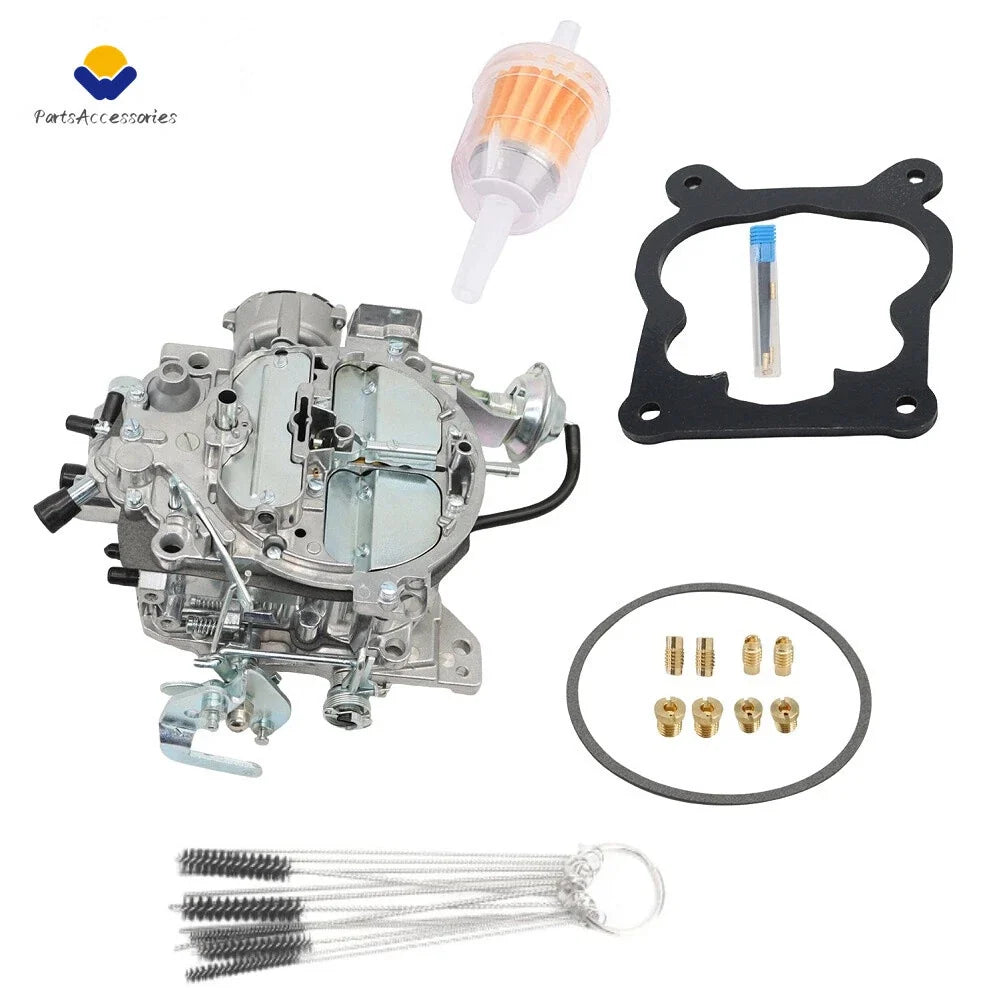 650 CFM Carburetor with Electric Choke for Rochester Quadrajet 305-350