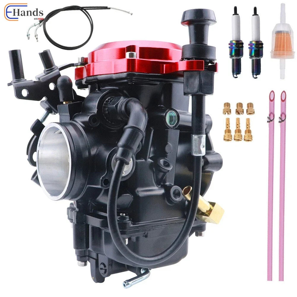35'' Throttle Cable and Carburetor for Harley FXR Dyna 1988-2016