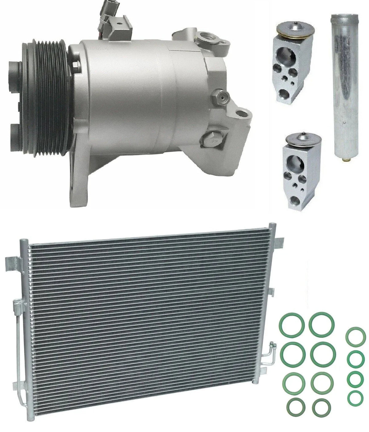 A C Compressor Kit With Condenser for Nissan Quest 3.5L (2016–2020)