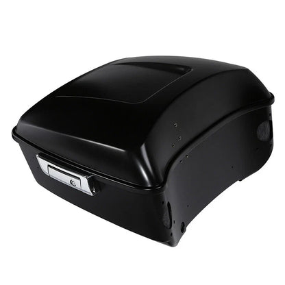 Trunk Black Denim for Harley Touring Street Glide Road King 2014-2024