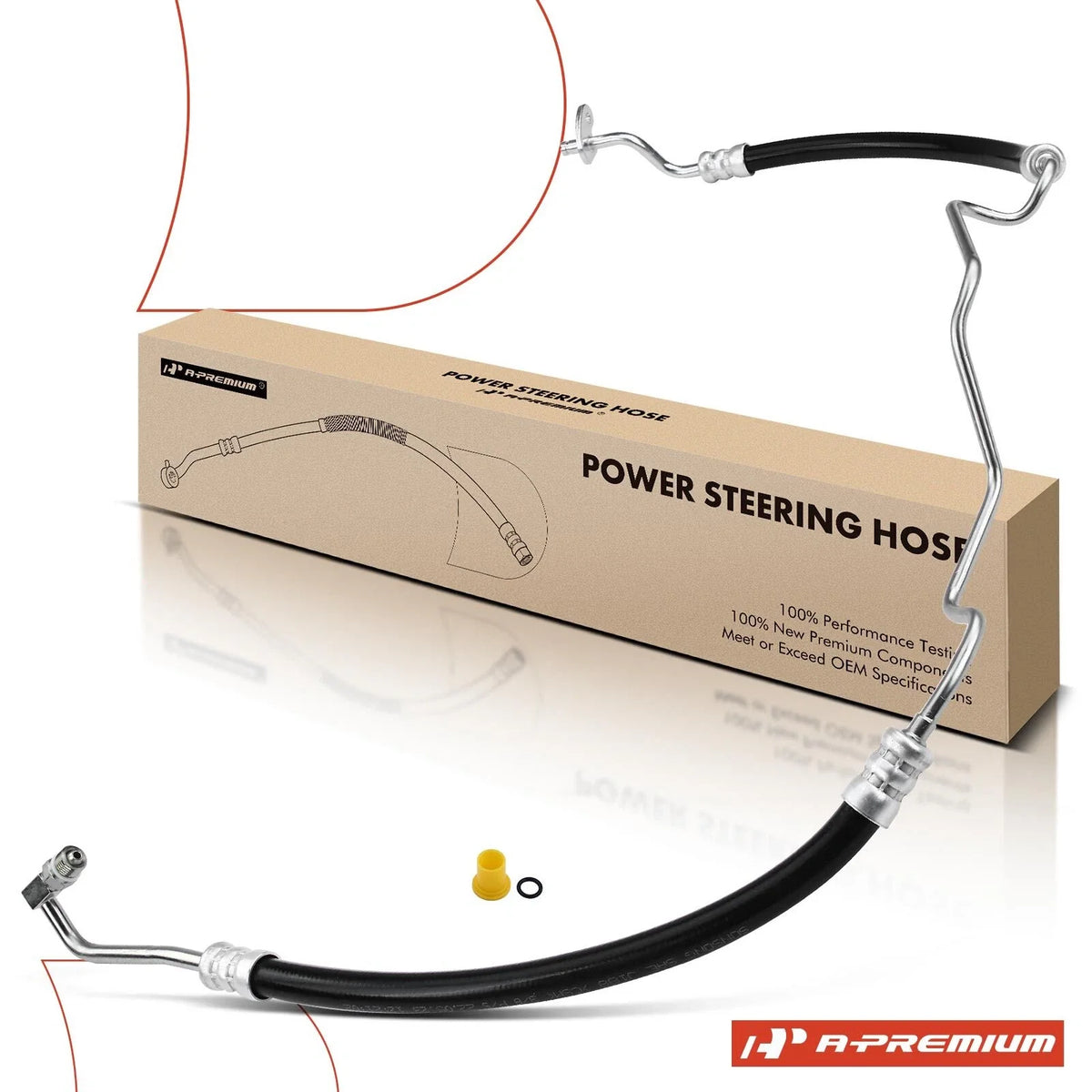 Power Steering Pressure Line Hose Assembly for Ford E-450 Super Duty (2000–2022)