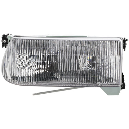 Driver Side Headlight for Ford Explorer (1995–2001) Halogen with Bulb
