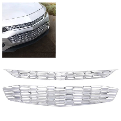 Chrome Grille Inserts Overlay for Chevy Malibu 2016–2018