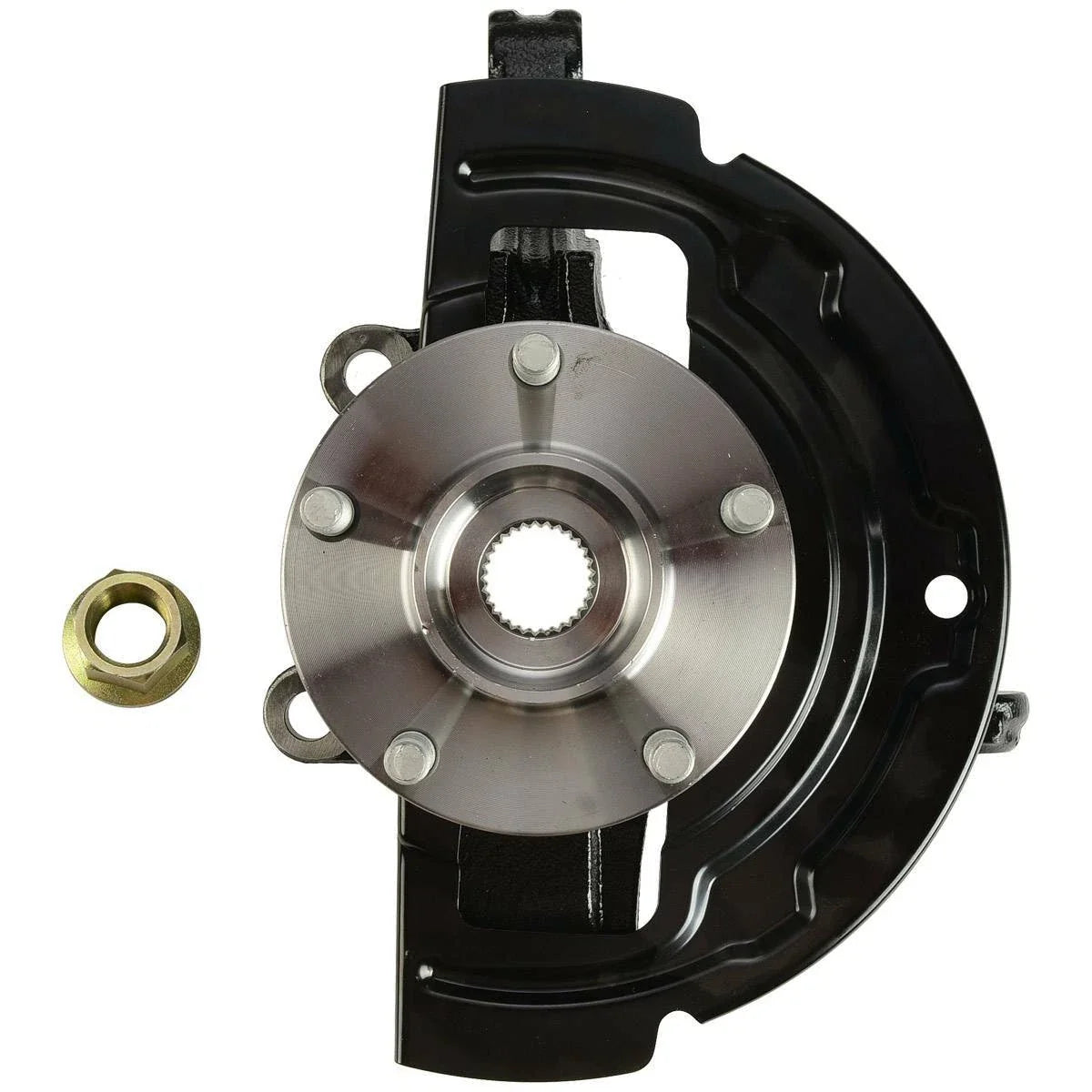 Front Hub Bearing & Steering Knuckle Pair for Nissan Altima 2002–2006