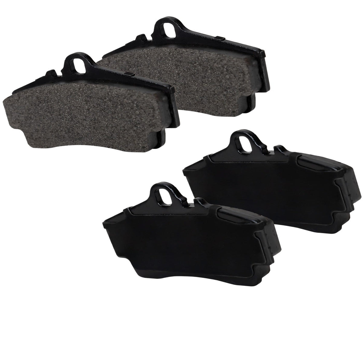 Set of 4 Semi-Metallic Rear Brake Pads for Porsche 911 (1999–2008)