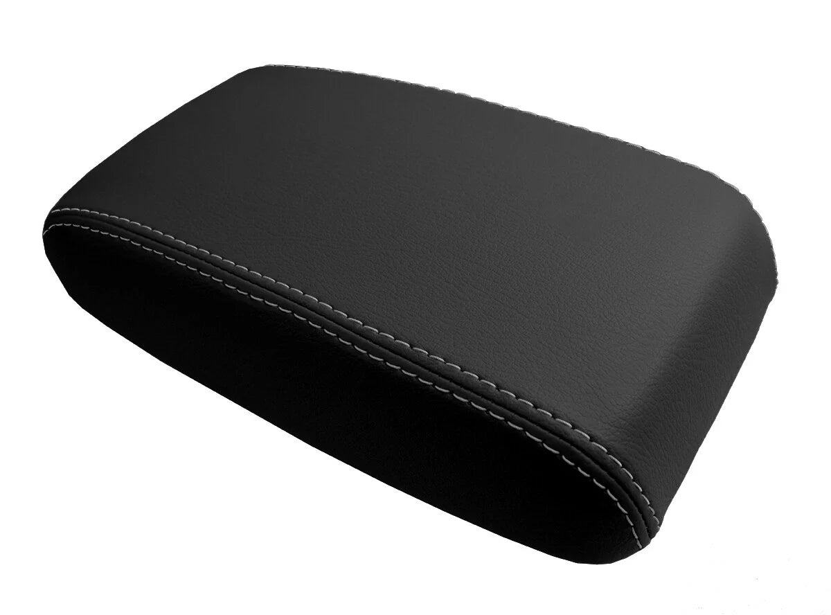Console Lid Pull Over Cover for Toyota Matrix (2003–2008) Gray Stitch