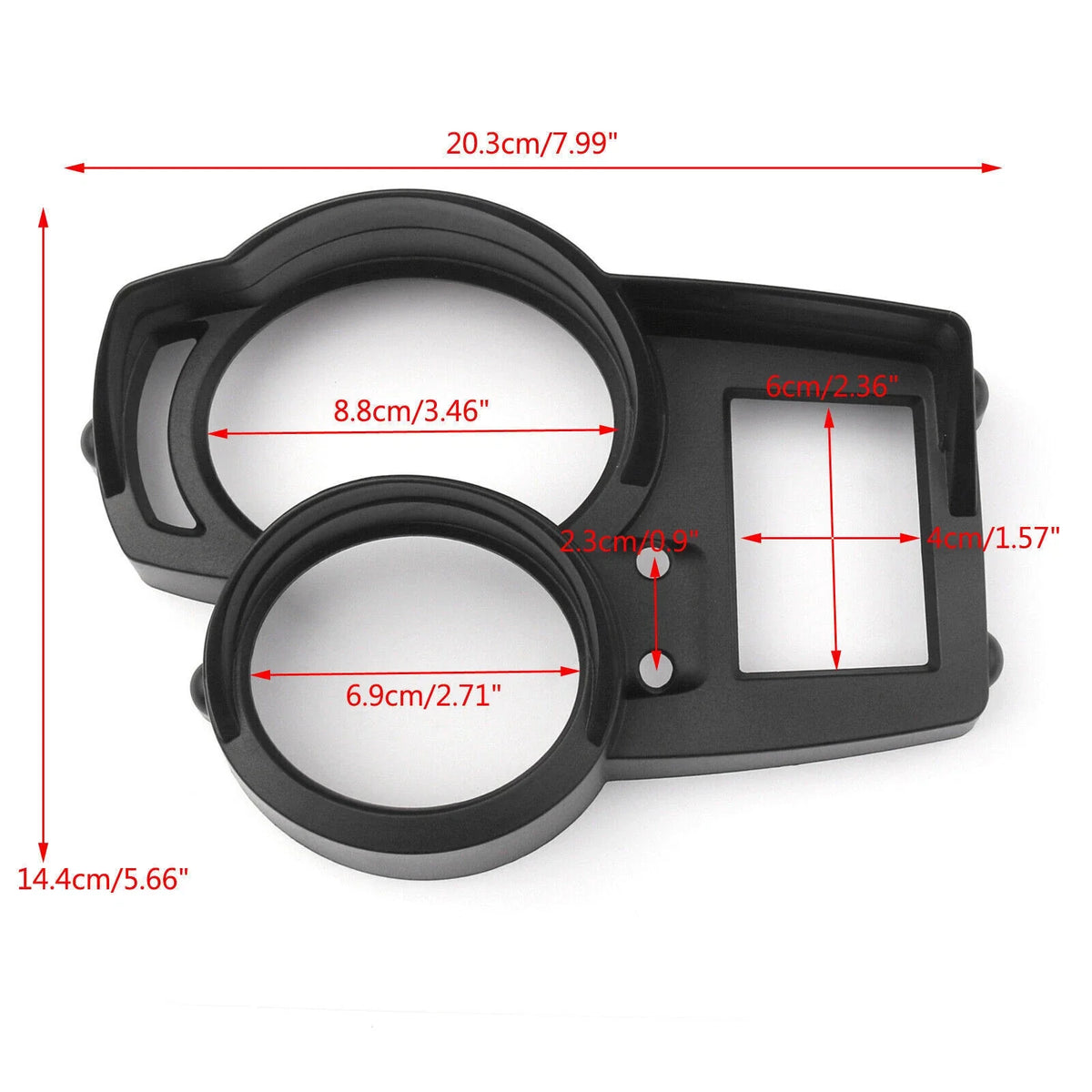 Hood Instrument Protector for BMW F700GS F800GS Adventure F650GS (2013–2018)