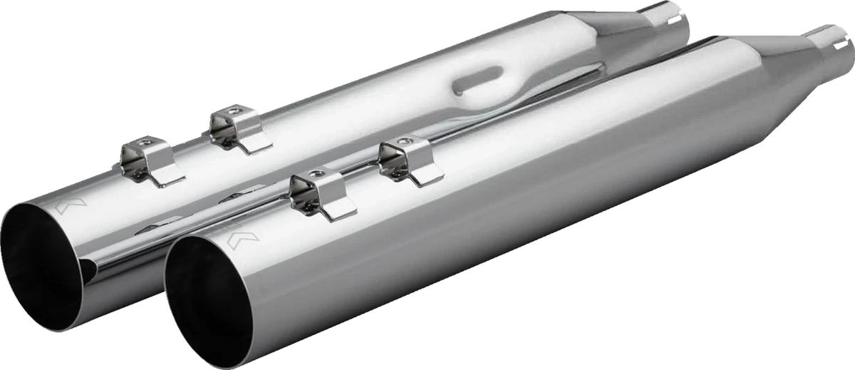 KHROME WERKS HP-Plus Slip-On Mufflers for Trike/Twin Cam (4")