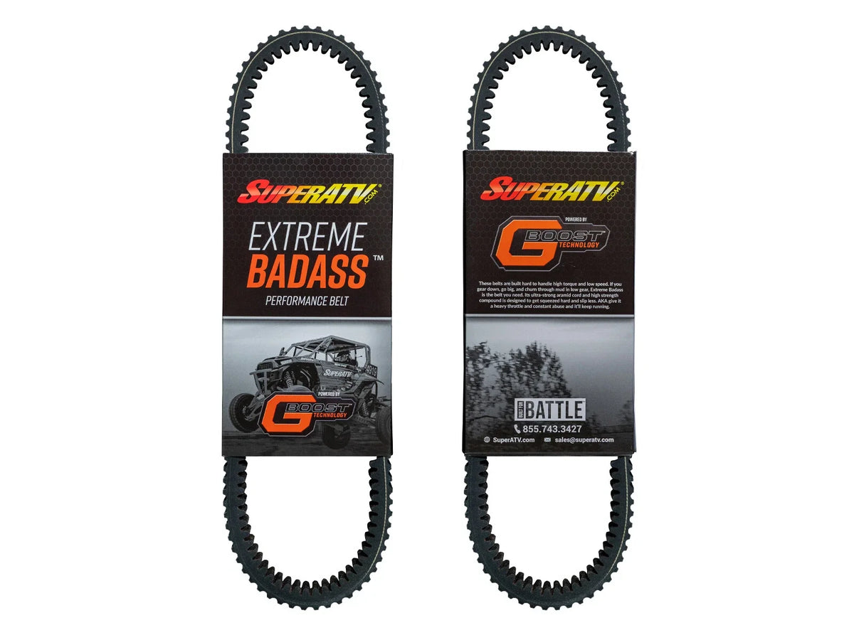 SuperATV Heavy Duty CVT Drive Belt for Kawasaki KFX 700 (2004–2009)