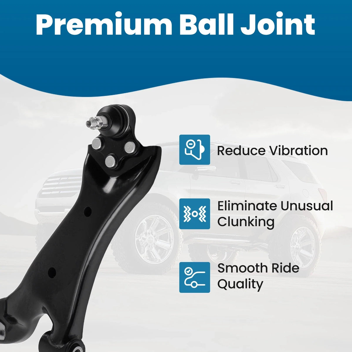 Front Control Arms Kit for Terrain Equinox (2010-2017)