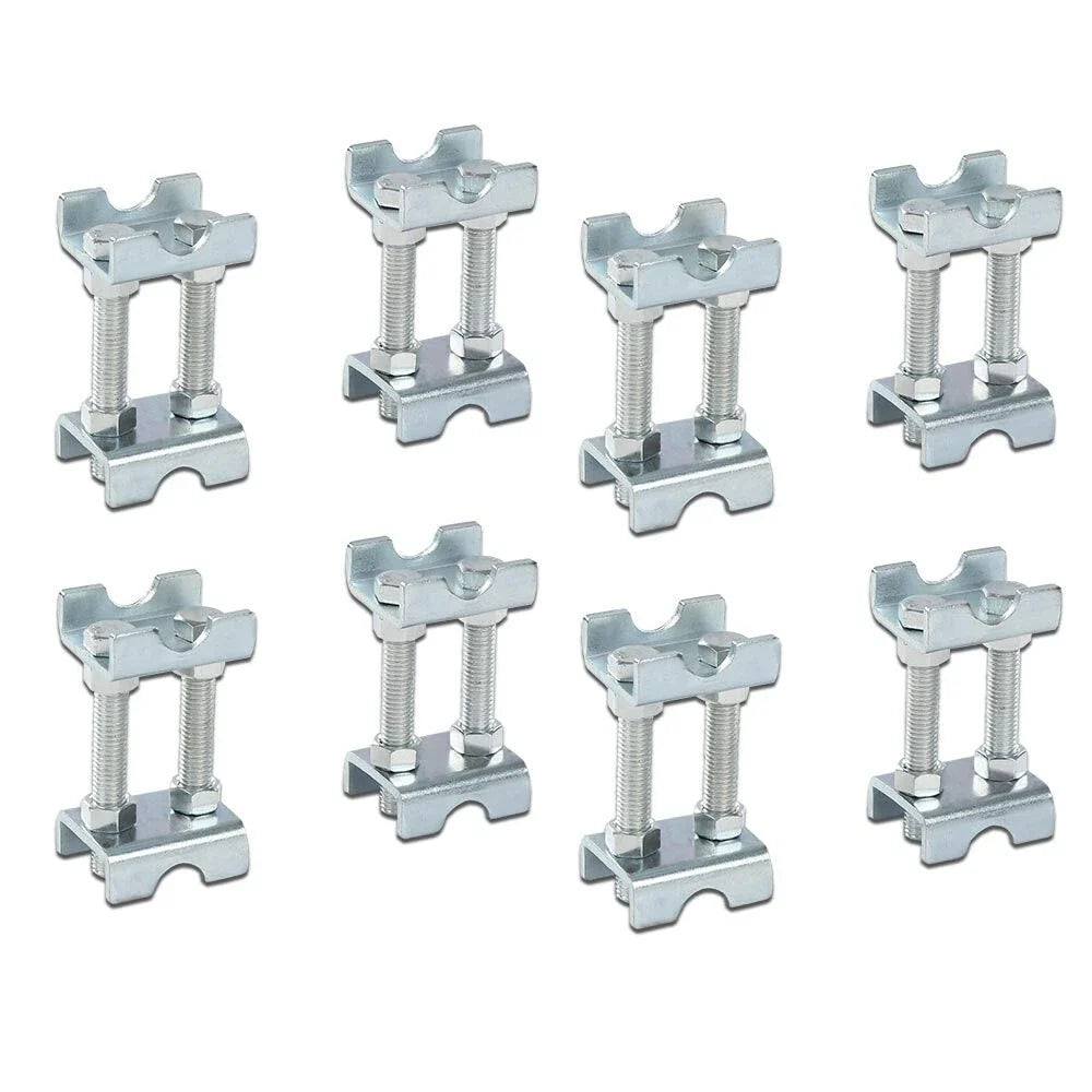 Set of 8 Adjustable Lift or Lower Spring Spacers for Coil Springs