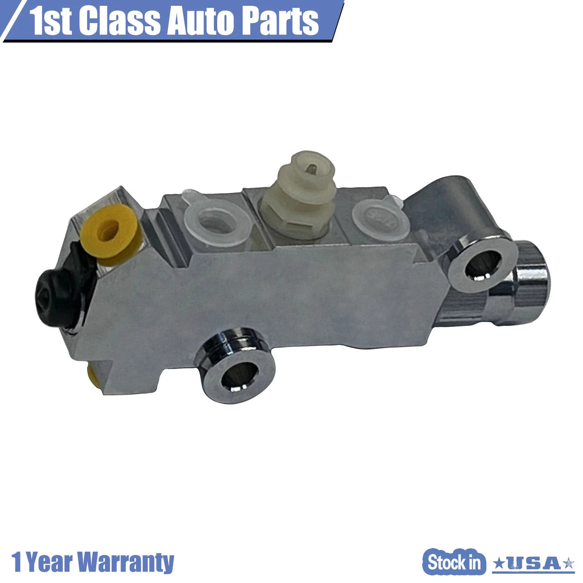 Chrome Aluminum Proportioning Valve Master Cylinder Booster Universal