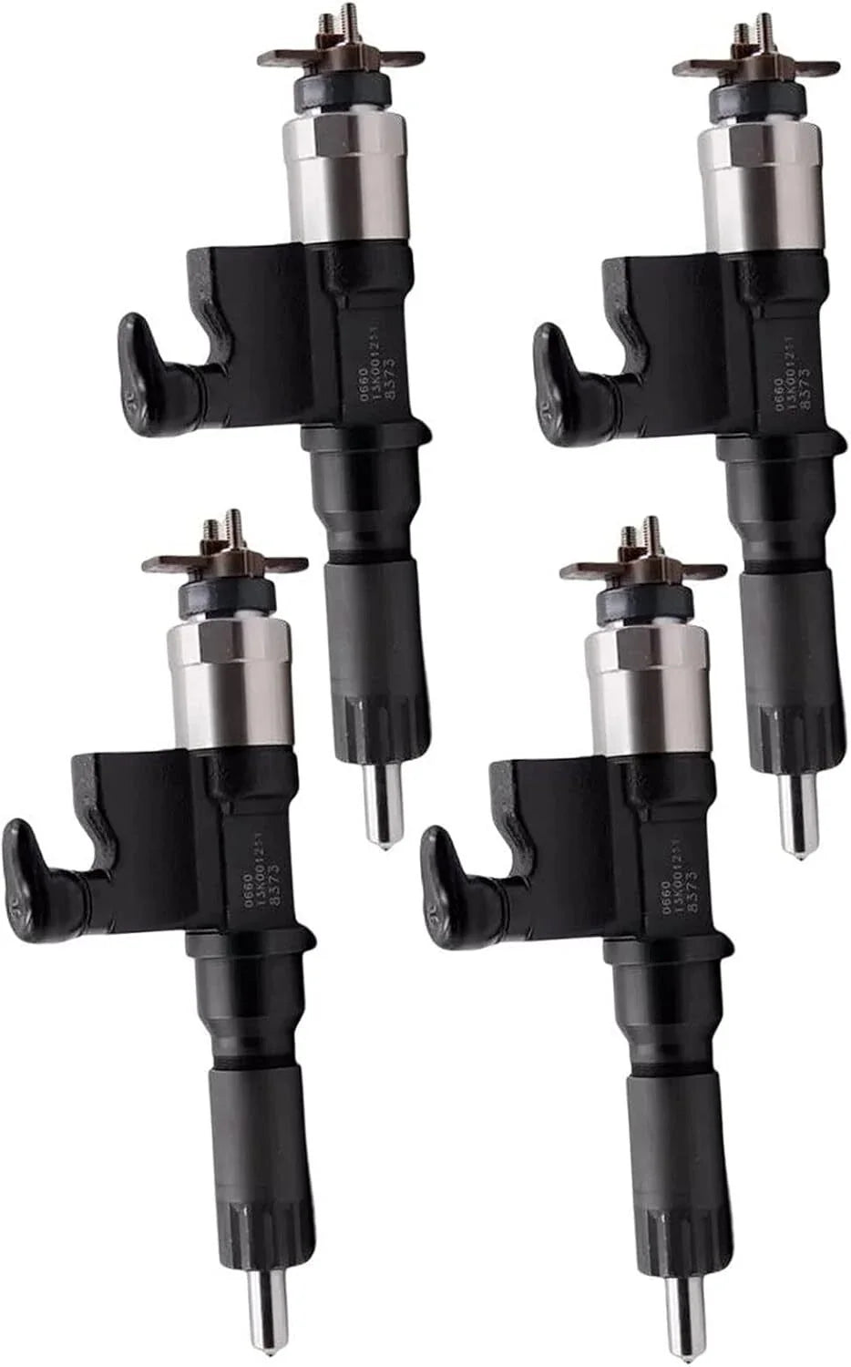Set of 4 Common Rail Injectors 8-97609788-7 095000-6366 for Isuzu 4HK1 6HK1