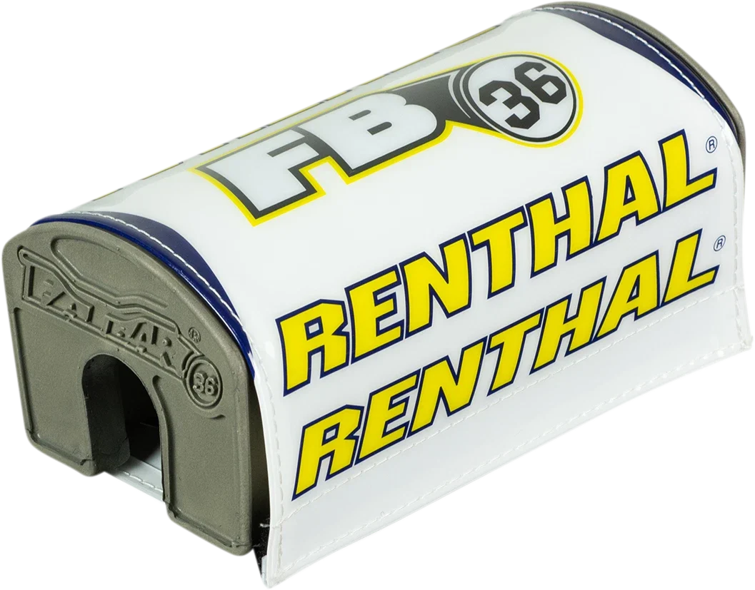 Renthal Bar Pad for Fatbar36 (White/Yellow)